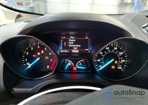 2018 Ford Escape S z USA, uszkodzony, nr VIN 1FMCU0F79JUC89326